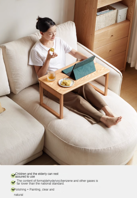 Oak Solid Wood Bay Window Folding Table