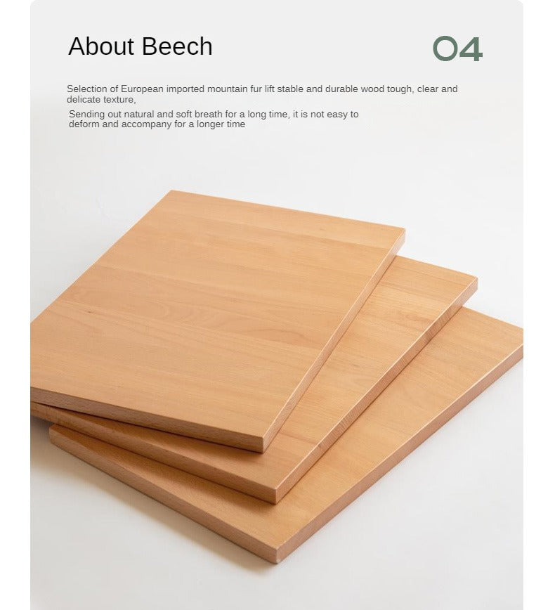 Oak, Beech Solid Wood Office Desk