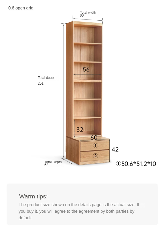 Ash, Oak Solid Wood Modern Combination Bookcase Integrated Card Seat