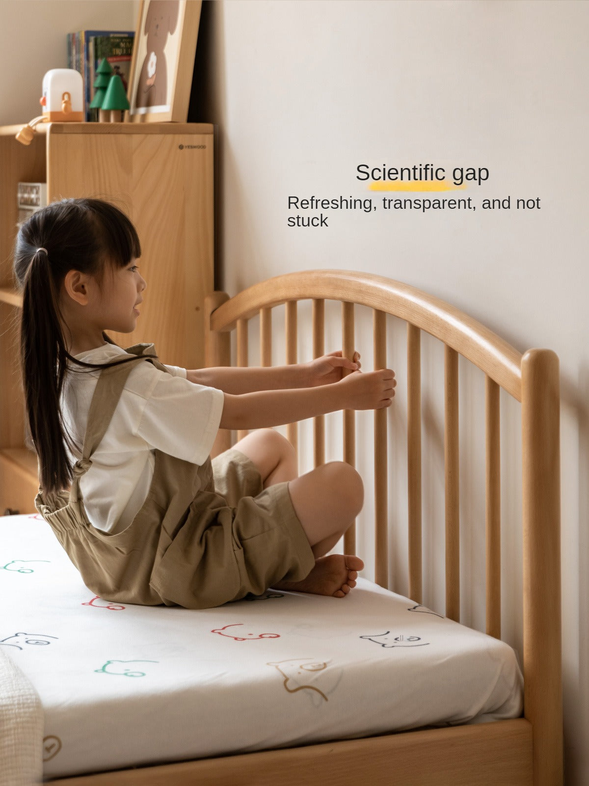 Beech Solid Wood Children's Bed<