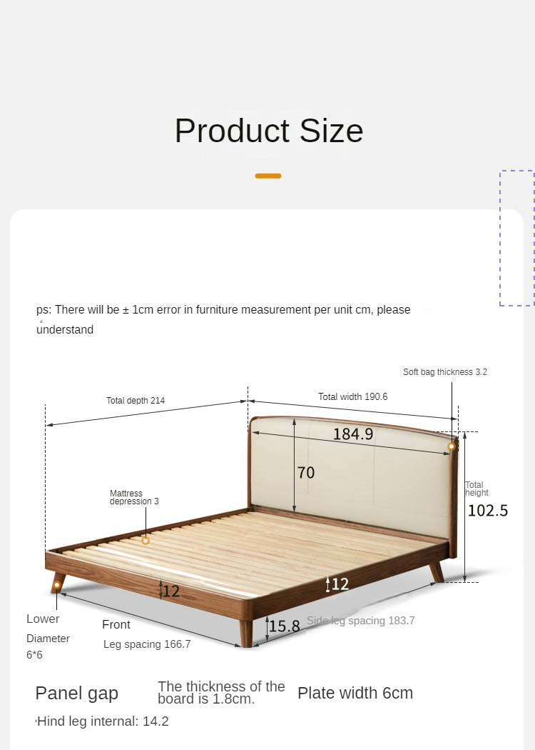Teak, Black Walnut, Oak Solid Wood First Layer Yellow Cowhide Leather,Technical Cloth
