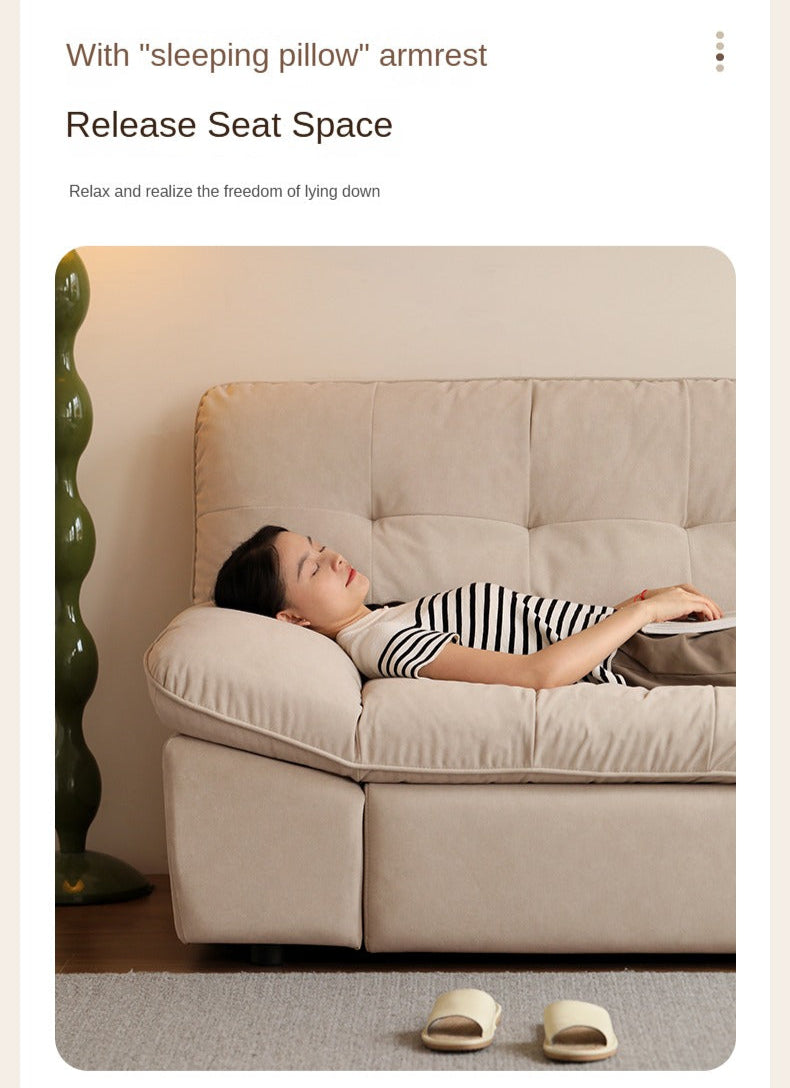 Fabric Sofa Cat Claw Cloth Electric Sofa.