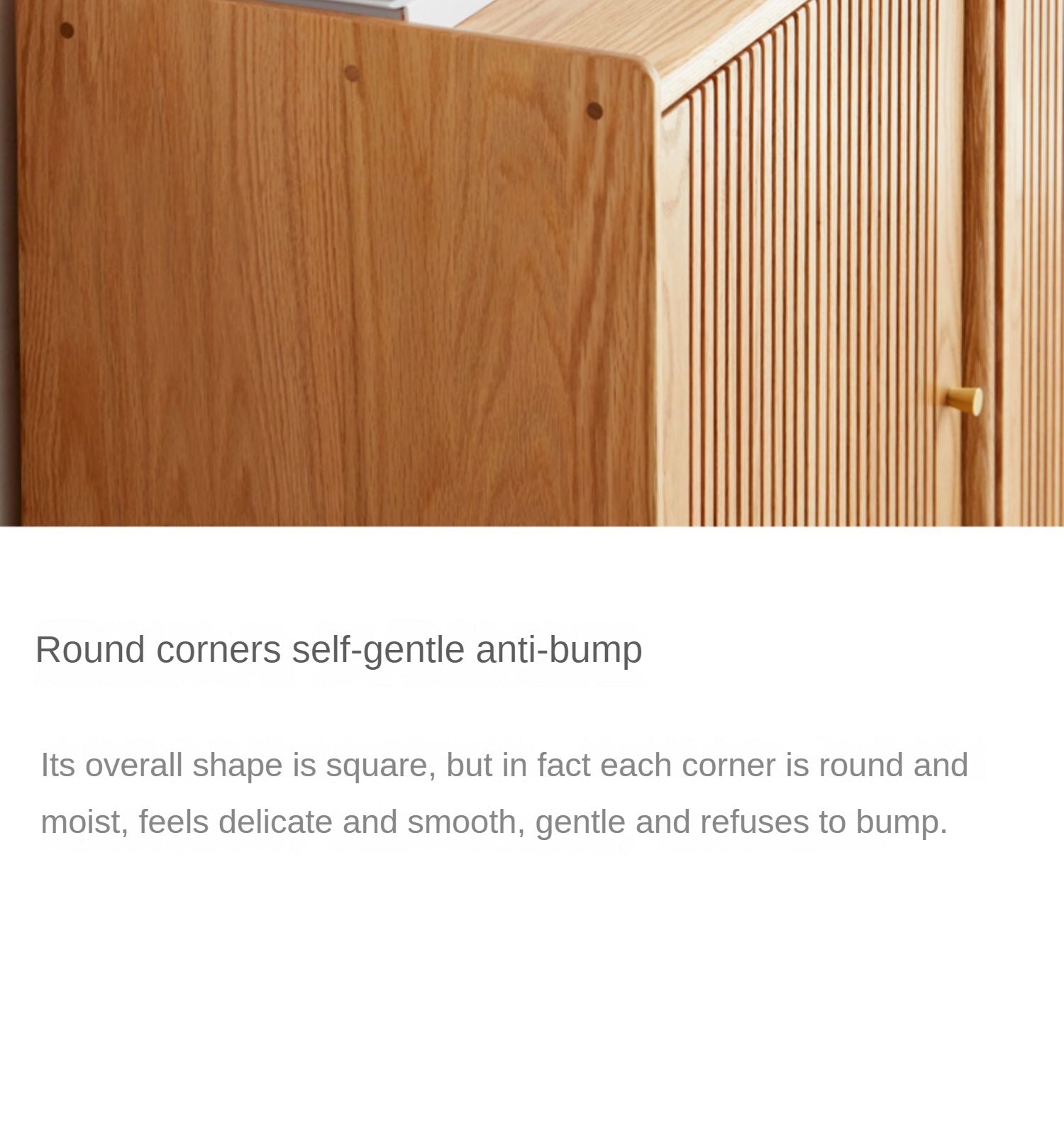 Oak Modern Nordic Shoe Cabinet