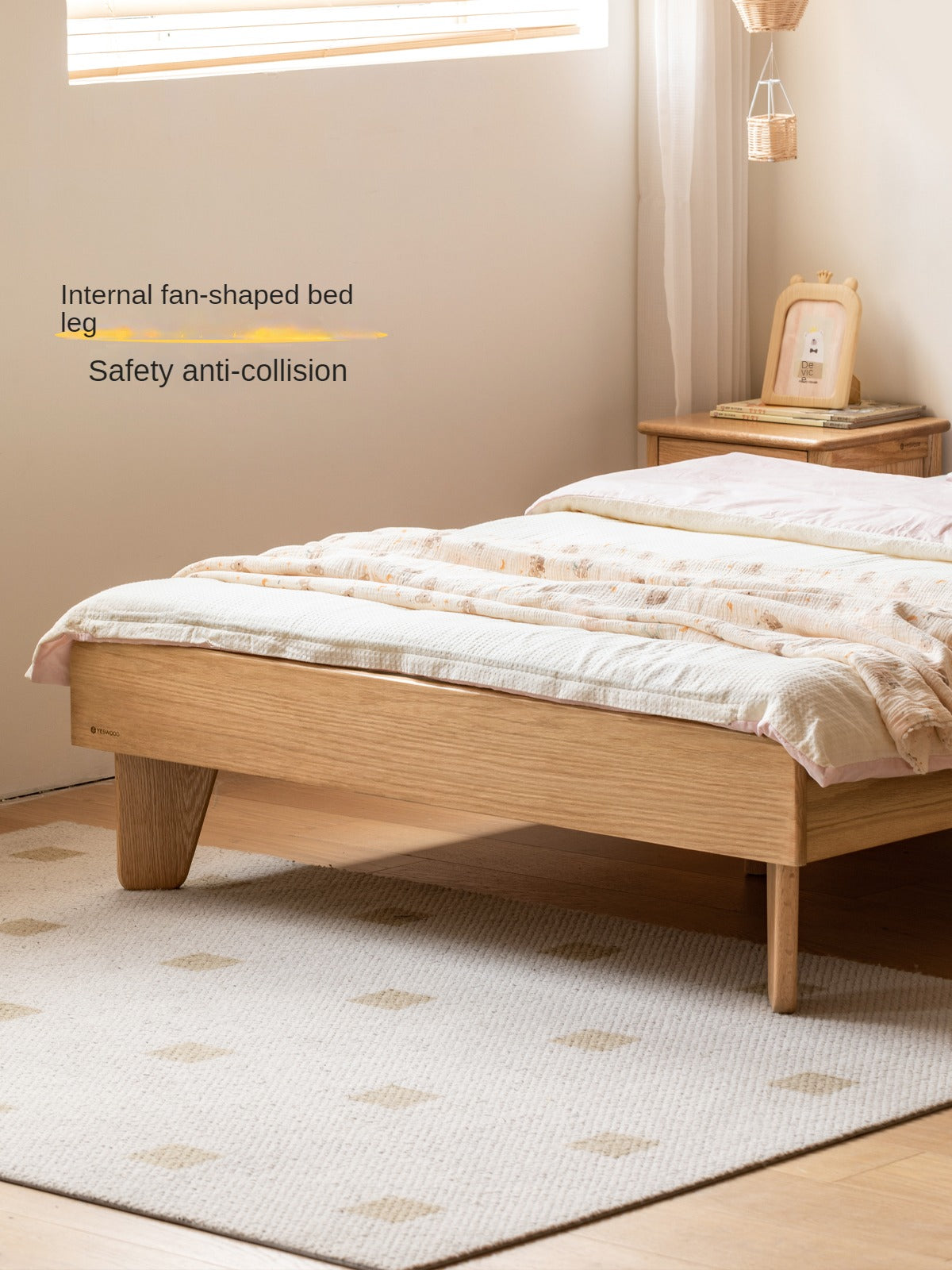 Oak solid wood Kids bed<