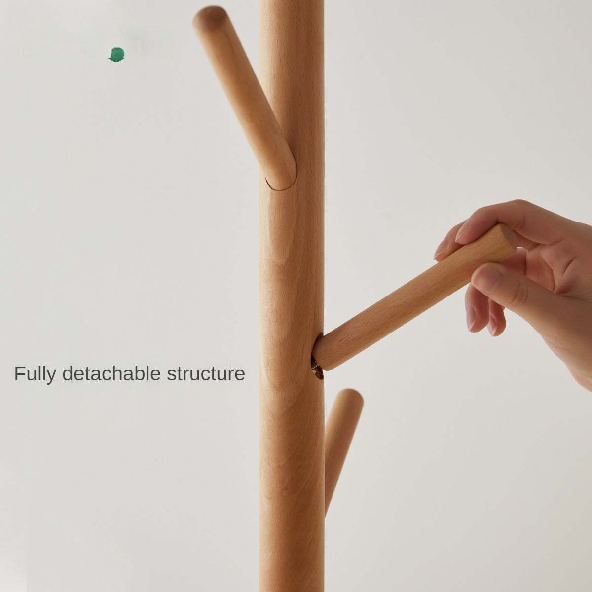 Beech, Ash Solid Wood Clothes Hanger Rack