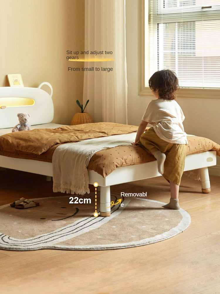 Poplar solid wood Little White Bear kids Bed<
