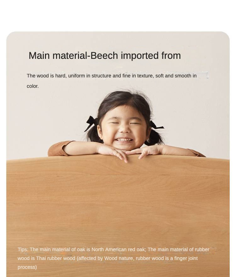 Beech, Rubberwood solid wood Bunk Bed.