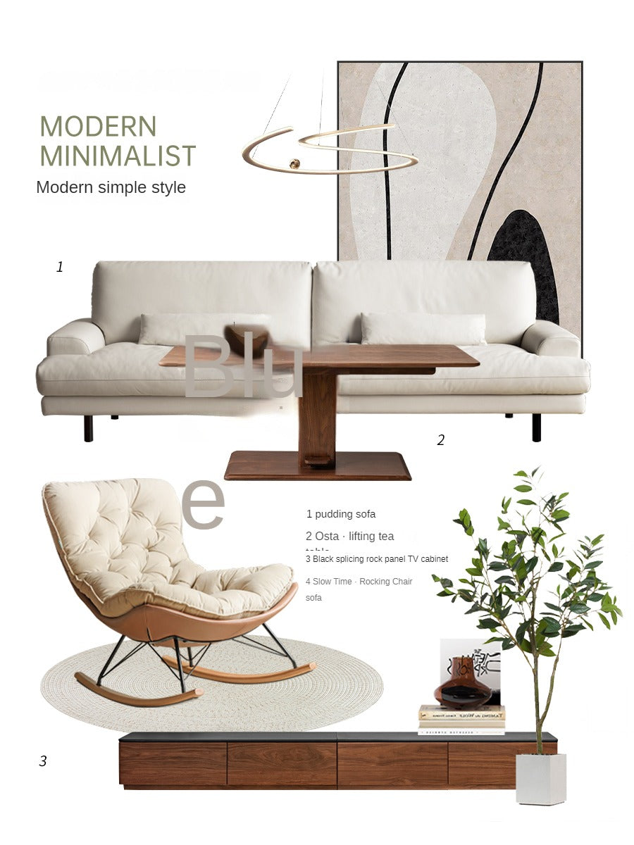 Cherry, Black Walnut, Sandalwood, Oak, Ash Solid Wood Lift Coffee Table