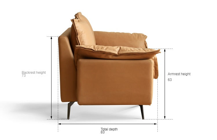 Technology Cloth folding Down Sofa,