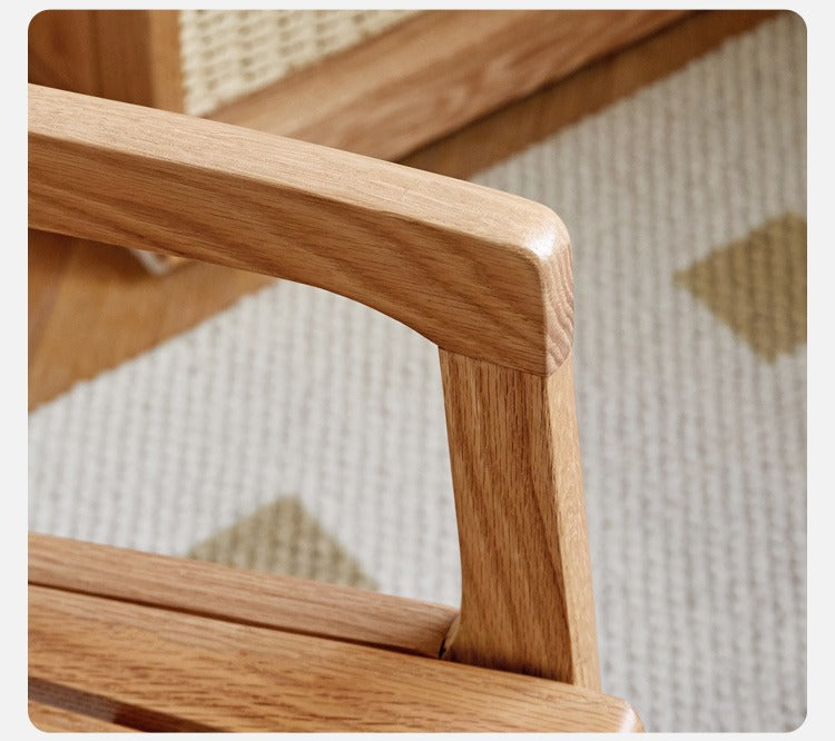 Cherry, Ash, Oak, Beech Solid Wood Book Chair Comfortable Soft Back Chair