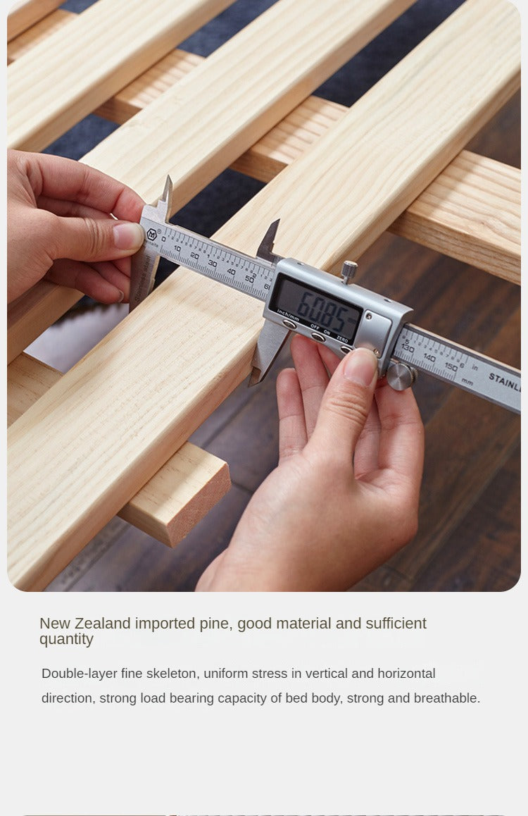 Сream style Organic Leather kid's Cloud Bed<