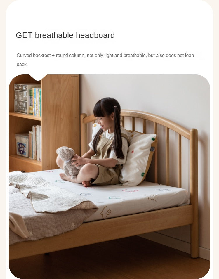 Beech Solid Wood Children's Bed<