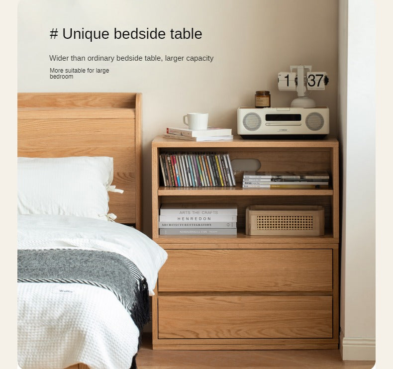 Oak, Ash Solid Wood Modern Free Combination Storage Bookcases