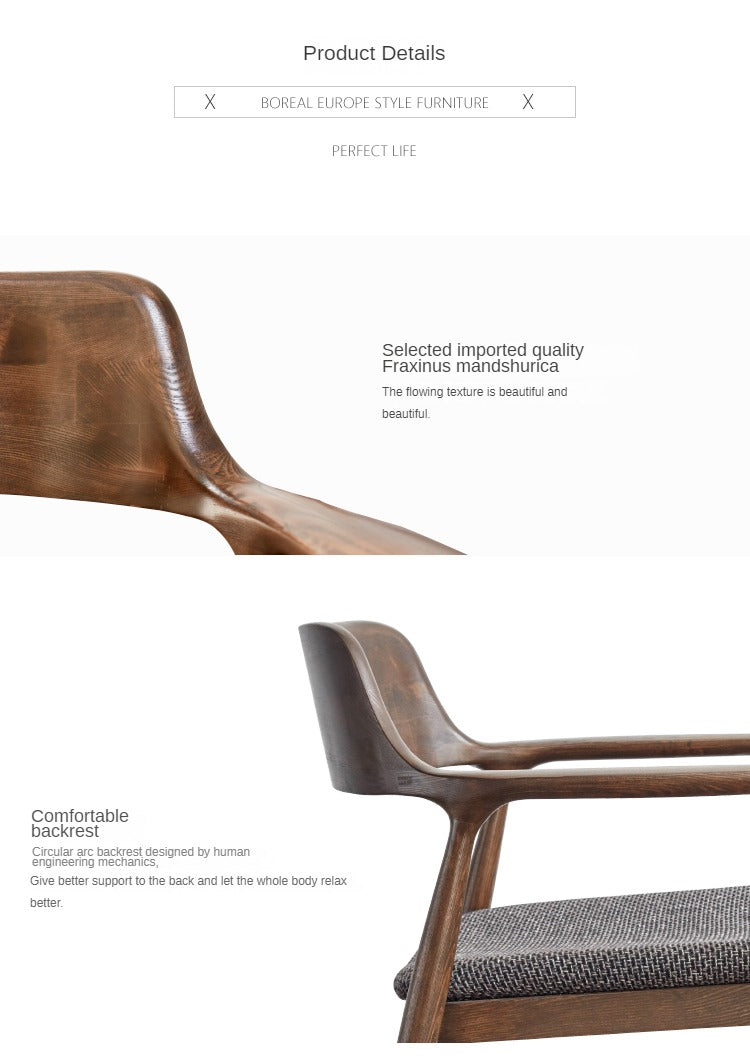 Ash solid wood Hiroshima chair*
