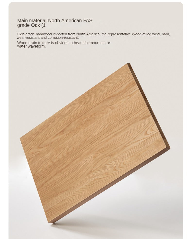 Rubber wood, Oak Solid Wood Bed Technology Fabric