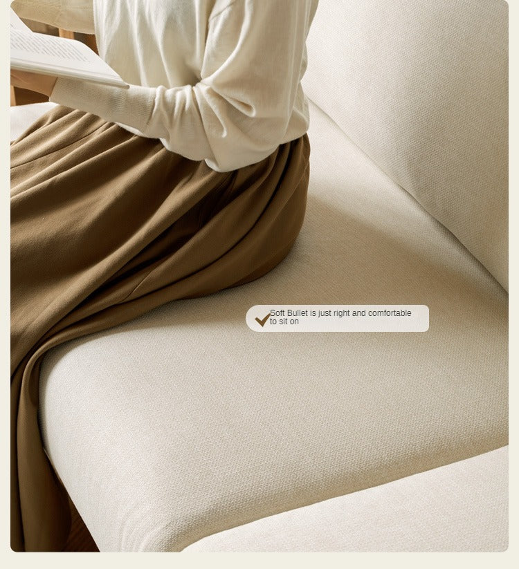 Oak Solid Wood Sofa Fabric.