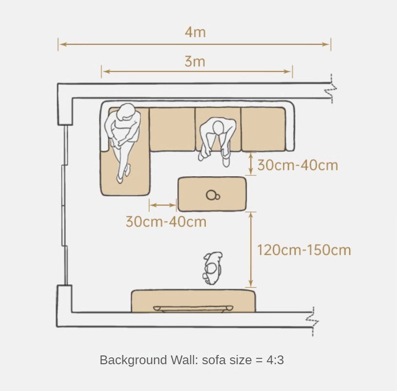 Oak Solid Wood Leather, Fabric Straight Sofa.