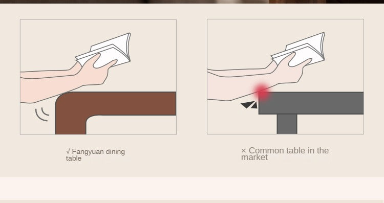 Ash, Black Walnut Solid Wood Double-Layer Coffee Table