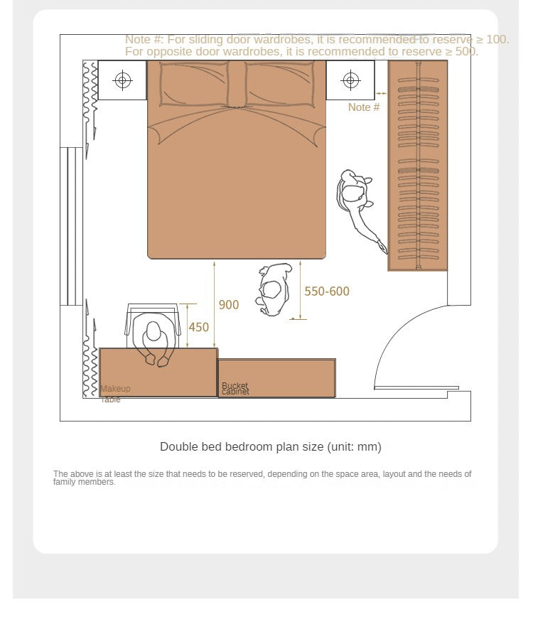 Leather Bed Cream Style First Layer of Yellow Cowhide Bed