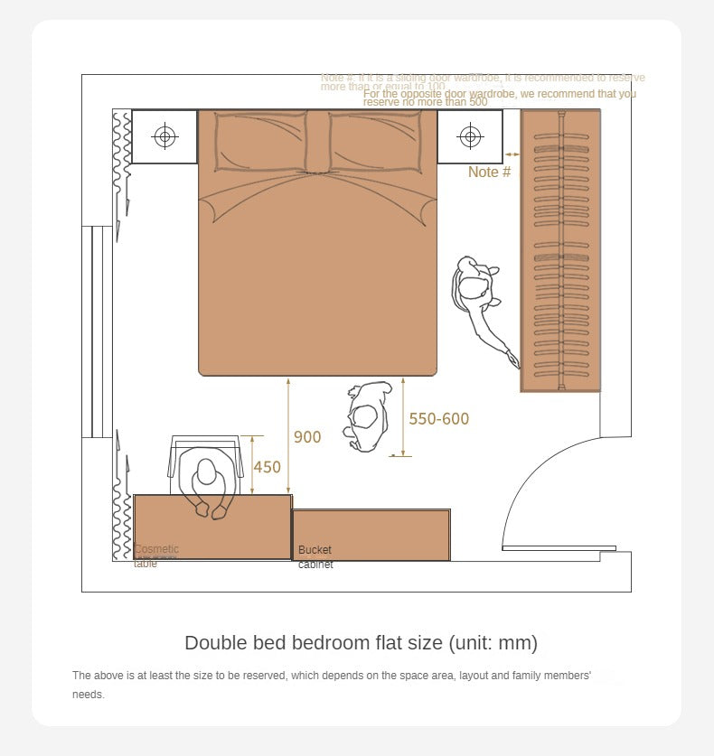 Oak, Rubber Wood Solid Wood Cream Technical Fabric Suspended Box Storage Bed