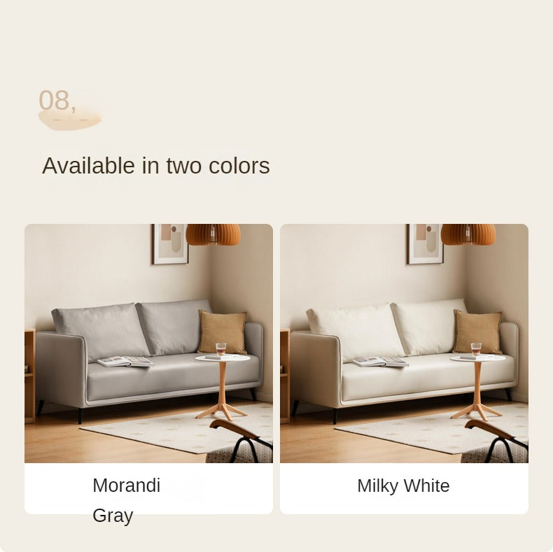 Technology Cloth Sofa Cream Style.