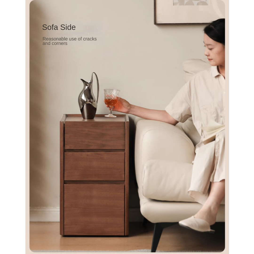 Black Walnut, Ash Solid Wood Study Writing Desk