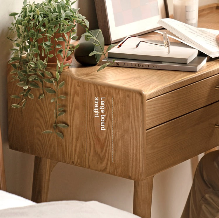 Ash Solid Wood Vanity Table