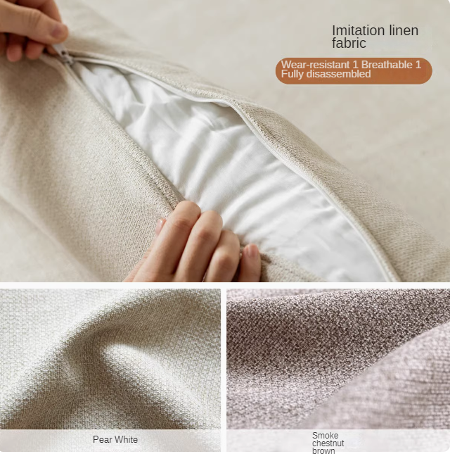 Black Walnut, Oak Solid Wood Dual Use Sofa,