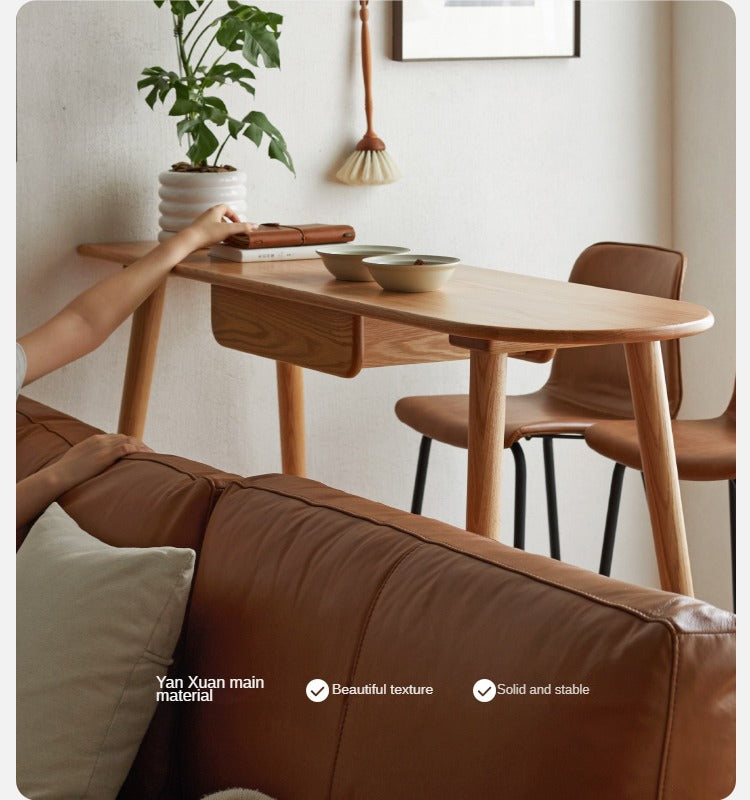 Oak, Cherry Solid Wood Bar Table