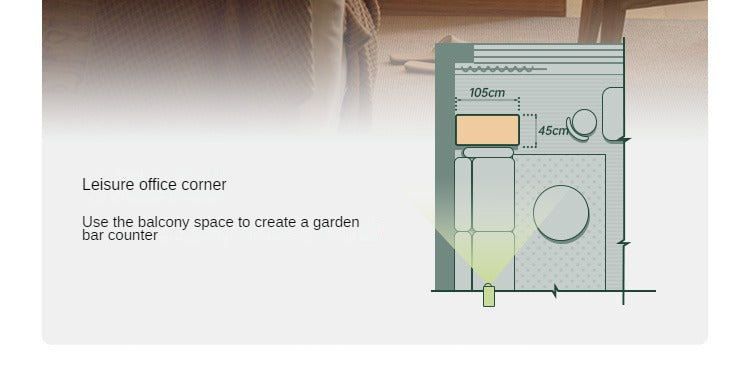 Oak Solid Wood Partition Multi functional Storage Cabinet