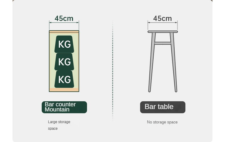 Oak Solid Wood Partition Multi functional Storage Cabinet