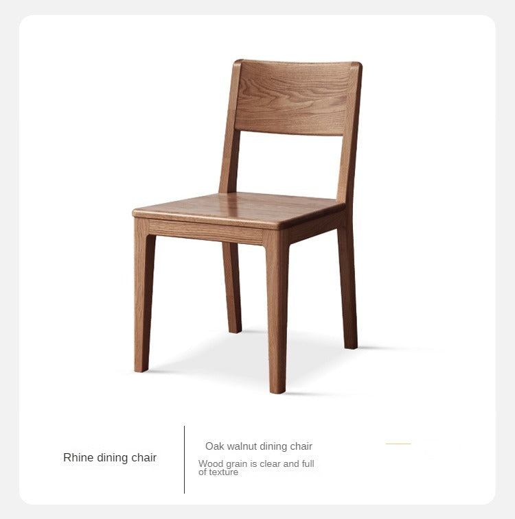 Ash Solid Wood Large Edge Table Dining