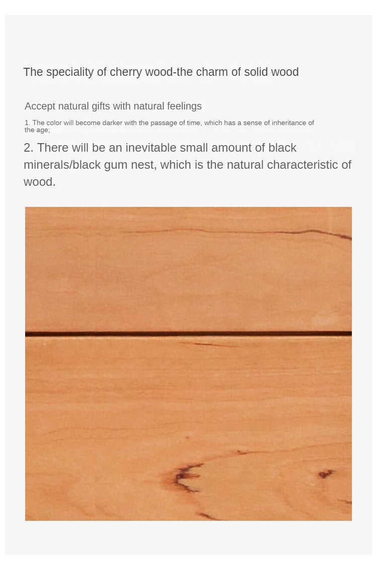 Cherry Solid Wood Chest Of Drawers