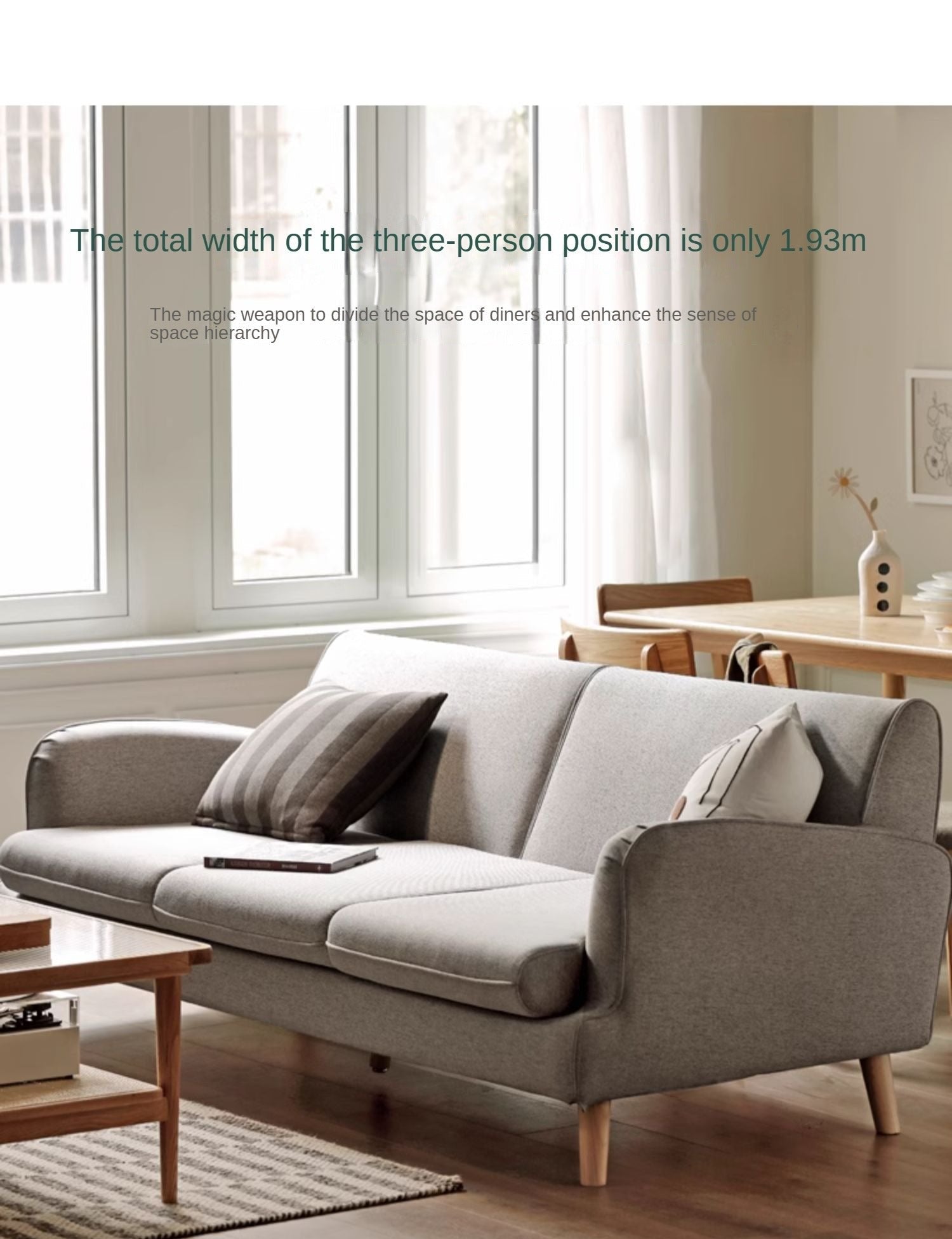 Fabric Simple Modern Sofa.