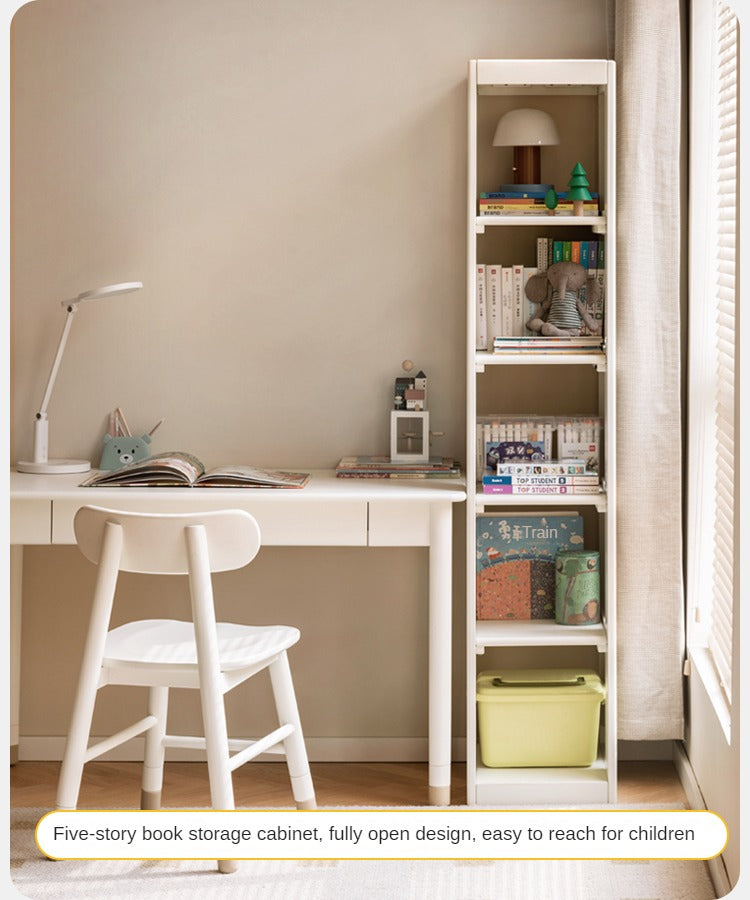 Rubber Solid Wood Children's Wardrobe.