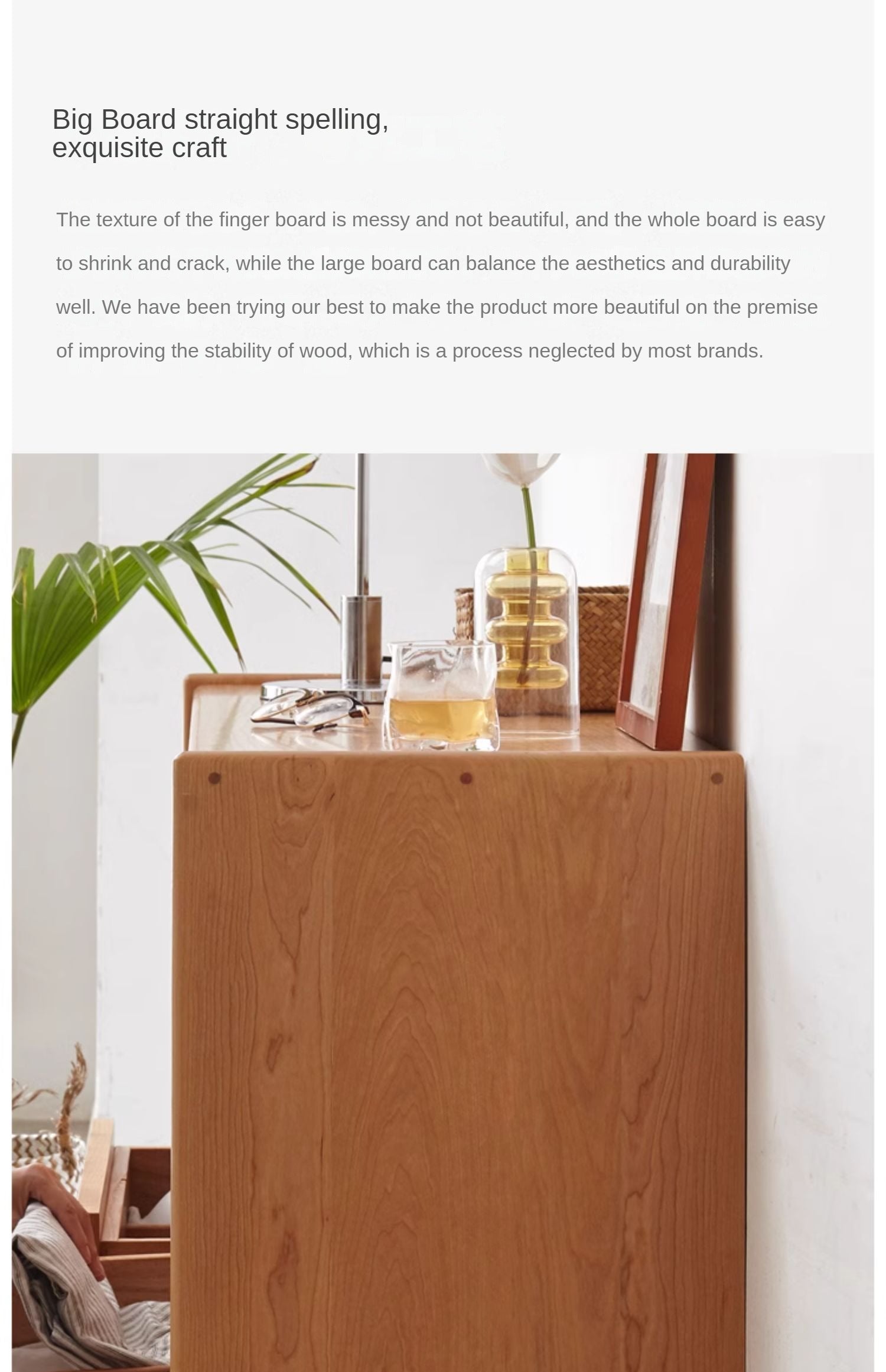 Cherry Solid Wood Chest Of Drawers