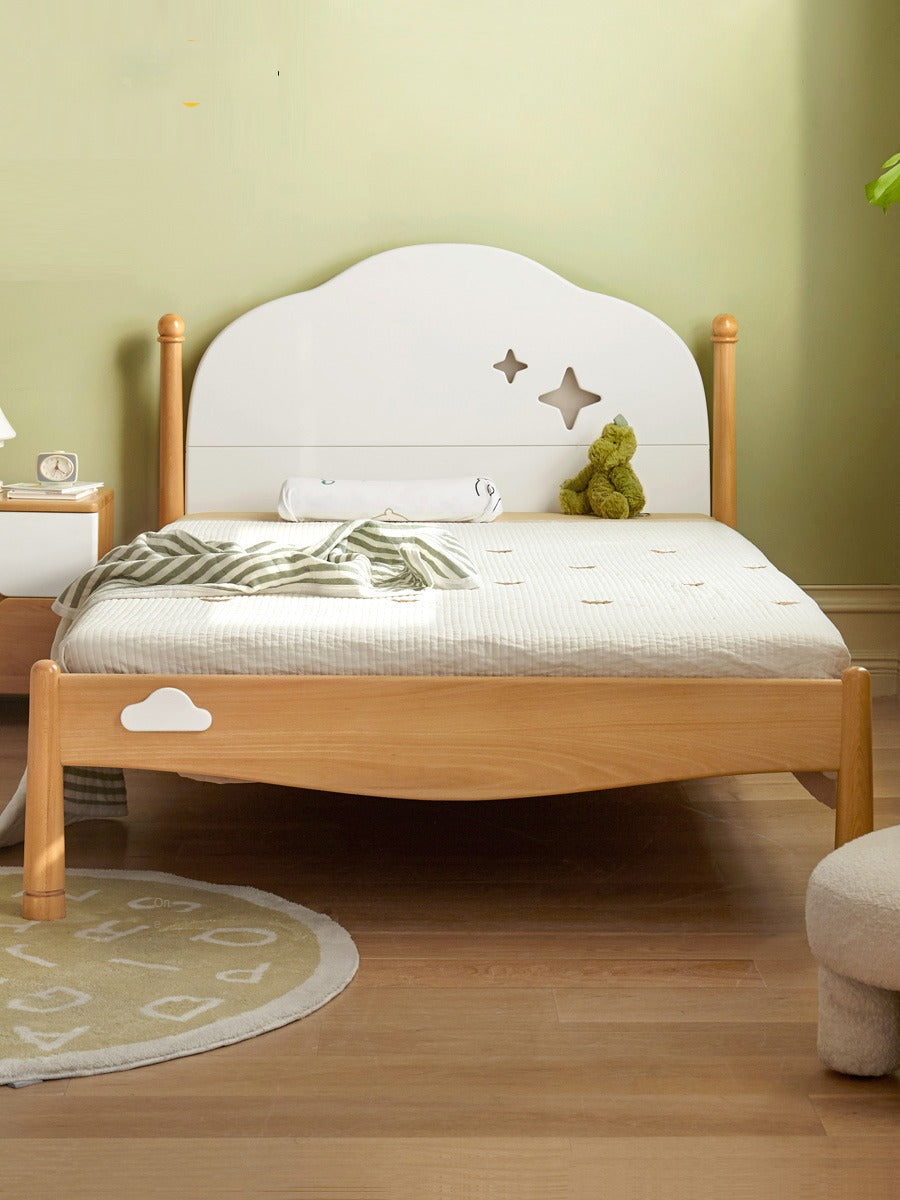 Beech solid wood Kids bed multi-functional bunk bed<