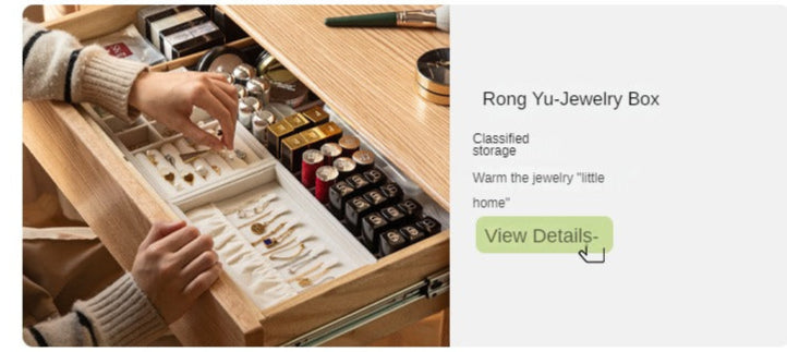 Сherry Solid Wood Retro Corner Vanity Table.