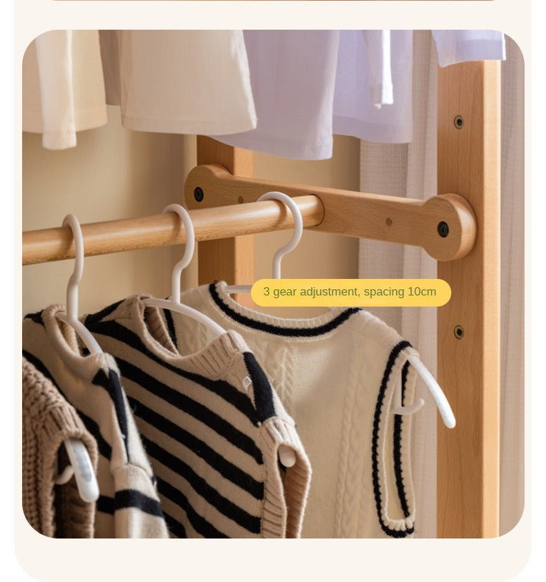 Beech Solid Wood Children's Wardrobe Hanger
