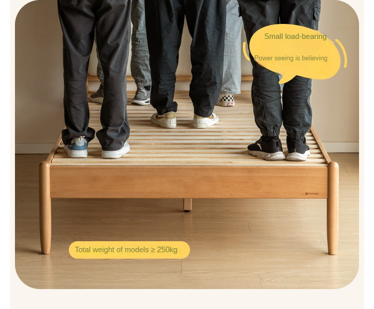 Beech solid wood Children's Soft Bed<