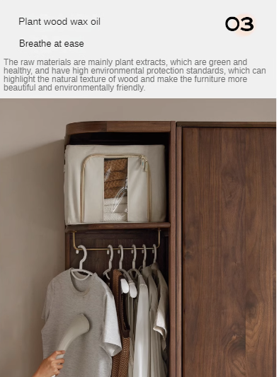 Black Walnut Solid Wood Storage Rack Floor Corner Hanger.