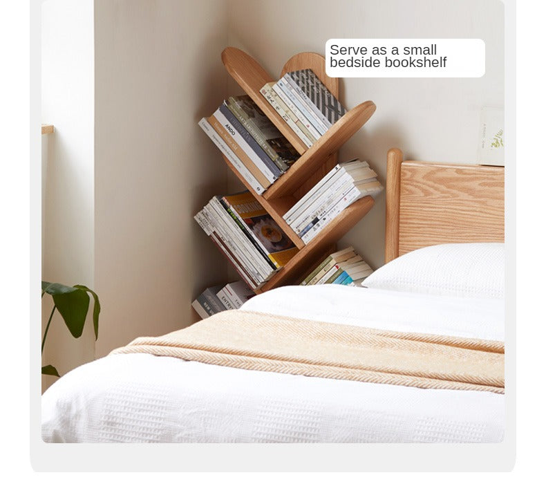 Oak Solid Wood Creative Bookcase