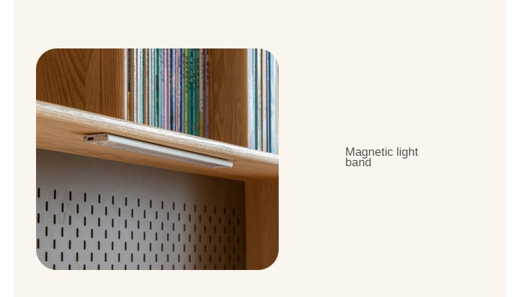 Oak, Beech Solid Wood Children's Ctudy Desk Bookshelf Integrated