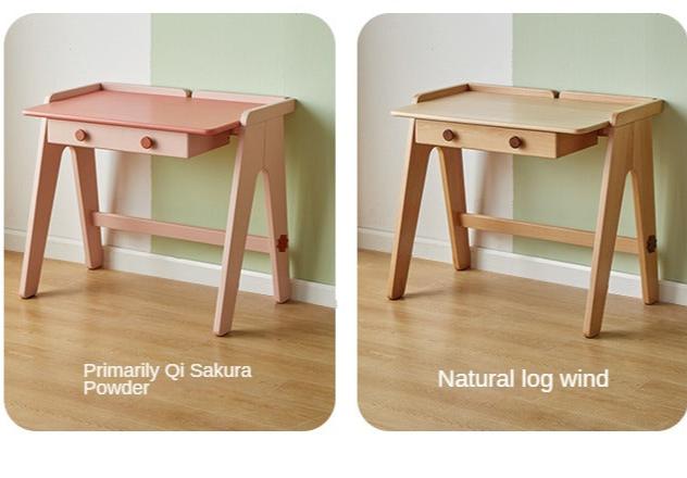 Beech Solid Wood Pure Children's Desk