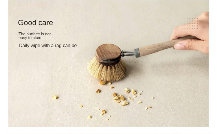 Oak, Rubberwood Solid Wood Genuine Leather, eco Leather Bed Modern