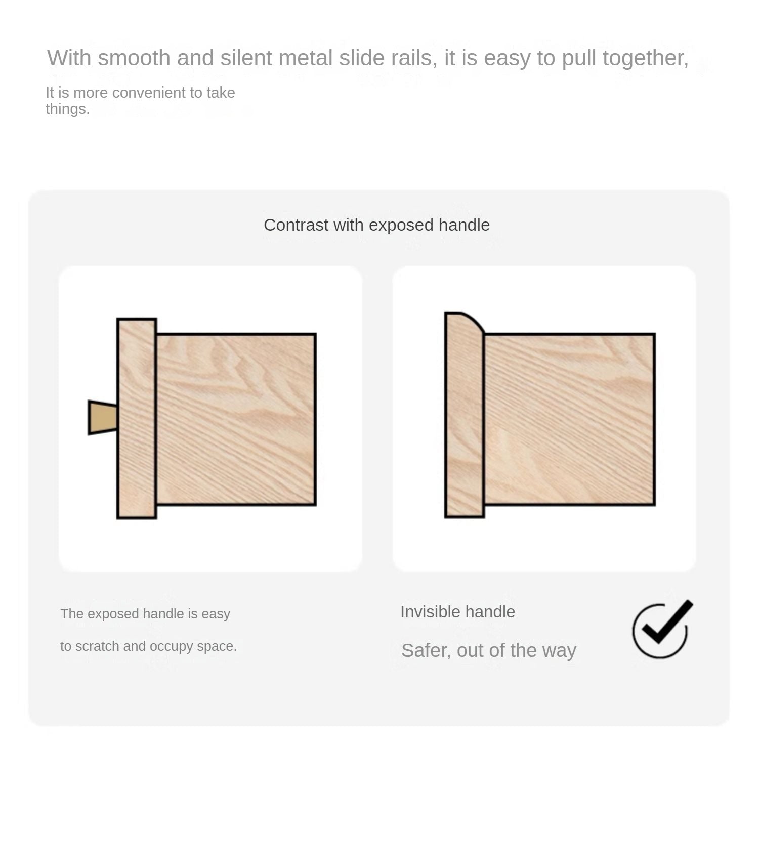 Ash Solid Wood Floor TV Storage Cabinet.