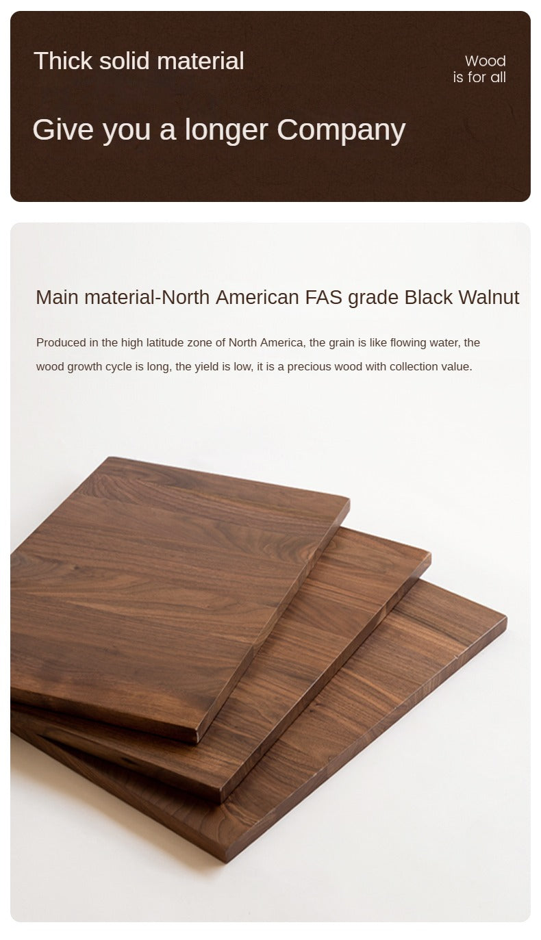 Black Walnut, Oak Solid Wood TV Cabinet Module Combination.