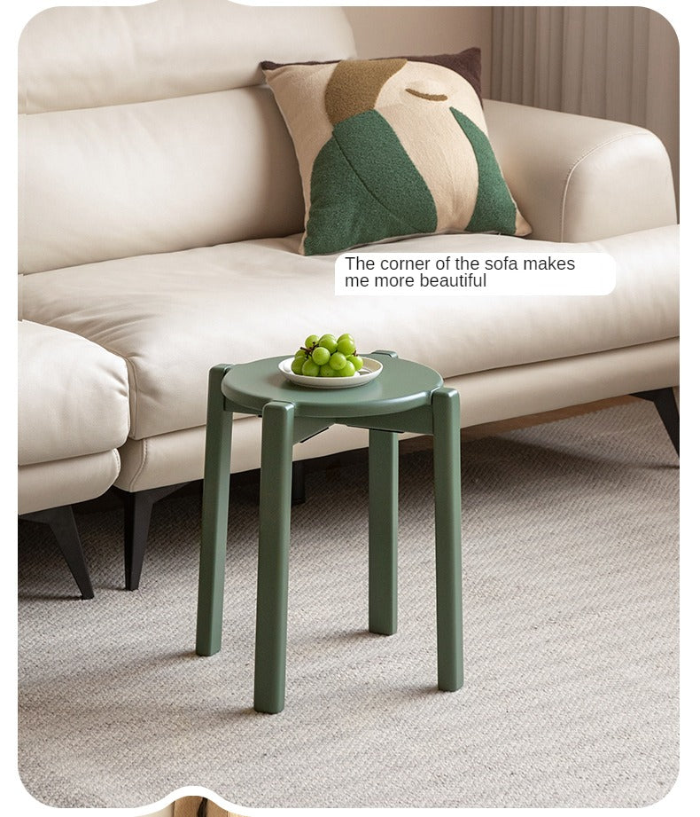 Oak Solid Wood Stacking Stool