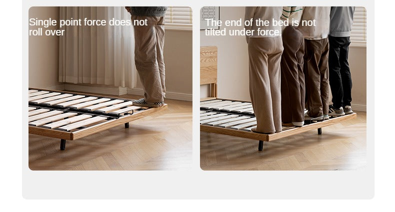 Rubber wood, Oak Solid Wood Suspended Bed