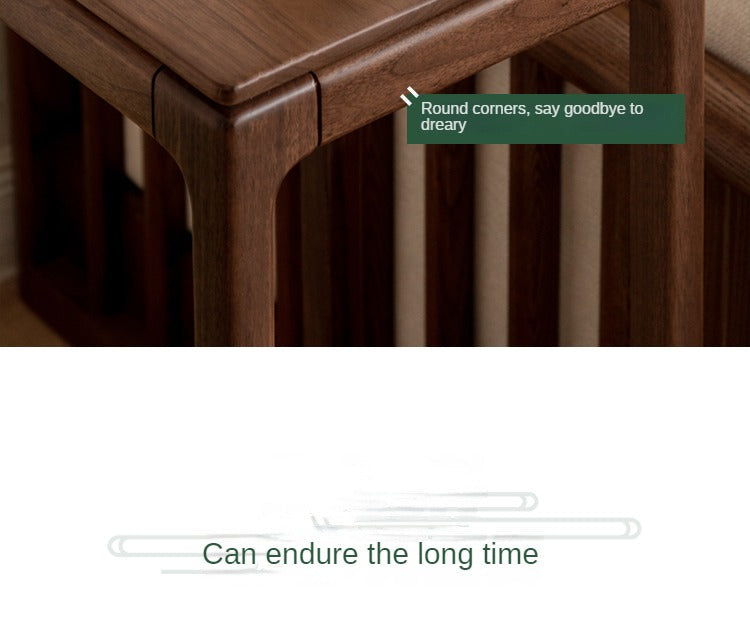 Black Walnut, Sandalwood Solid Double Layer Storage Flower Frame